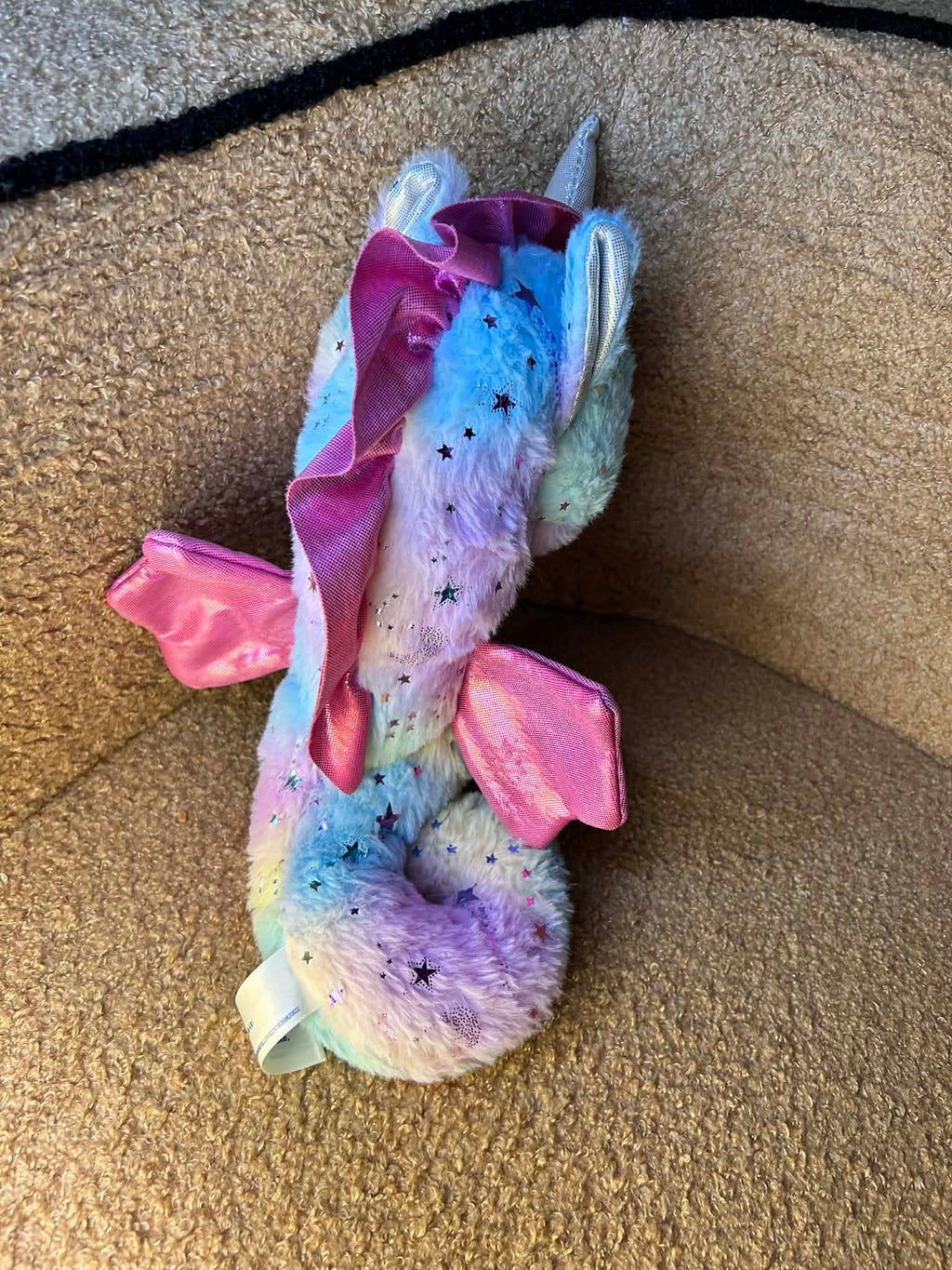 Magical Unicorn Seahorse Glitter Plush Stuffed Animal