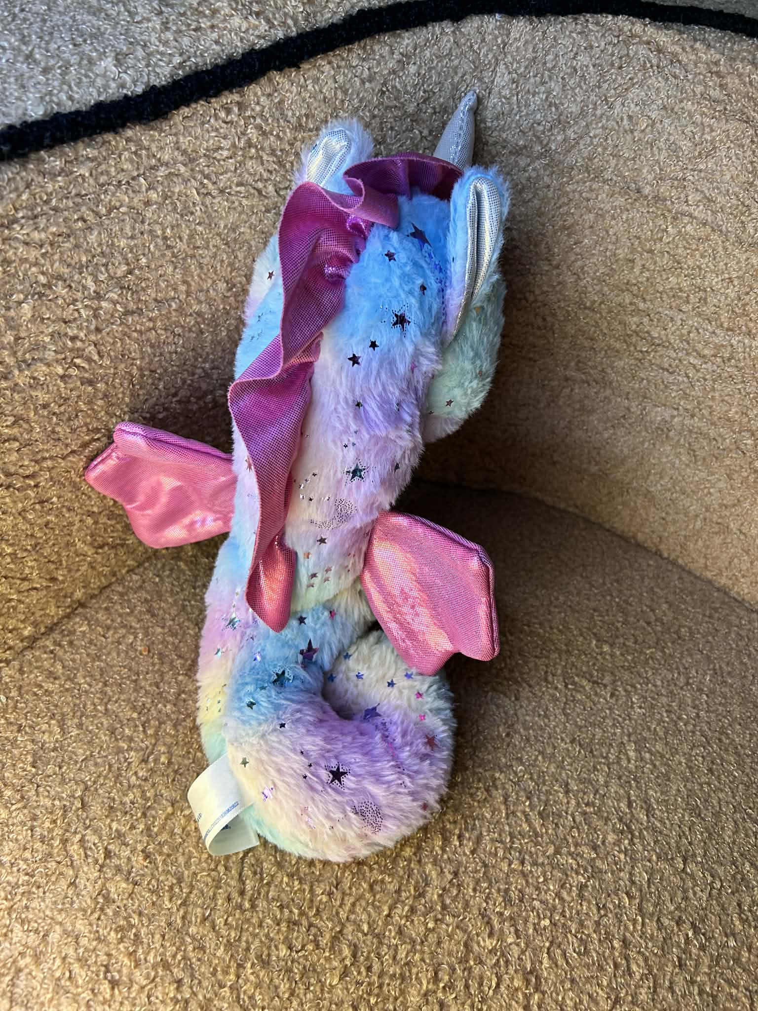 Magical Unicorn Seahorse Glitter Plush Stuffed Animal