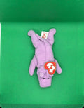 TY Teenie Beanie Baby – "Happy" the Lavender Hippo