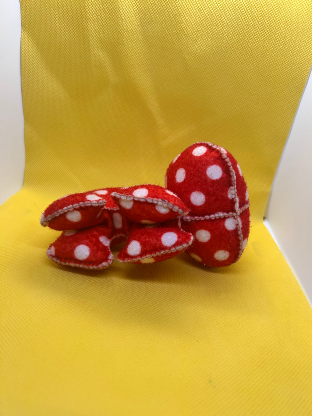 Limited Edition ~ felt collectible plush cats (2)