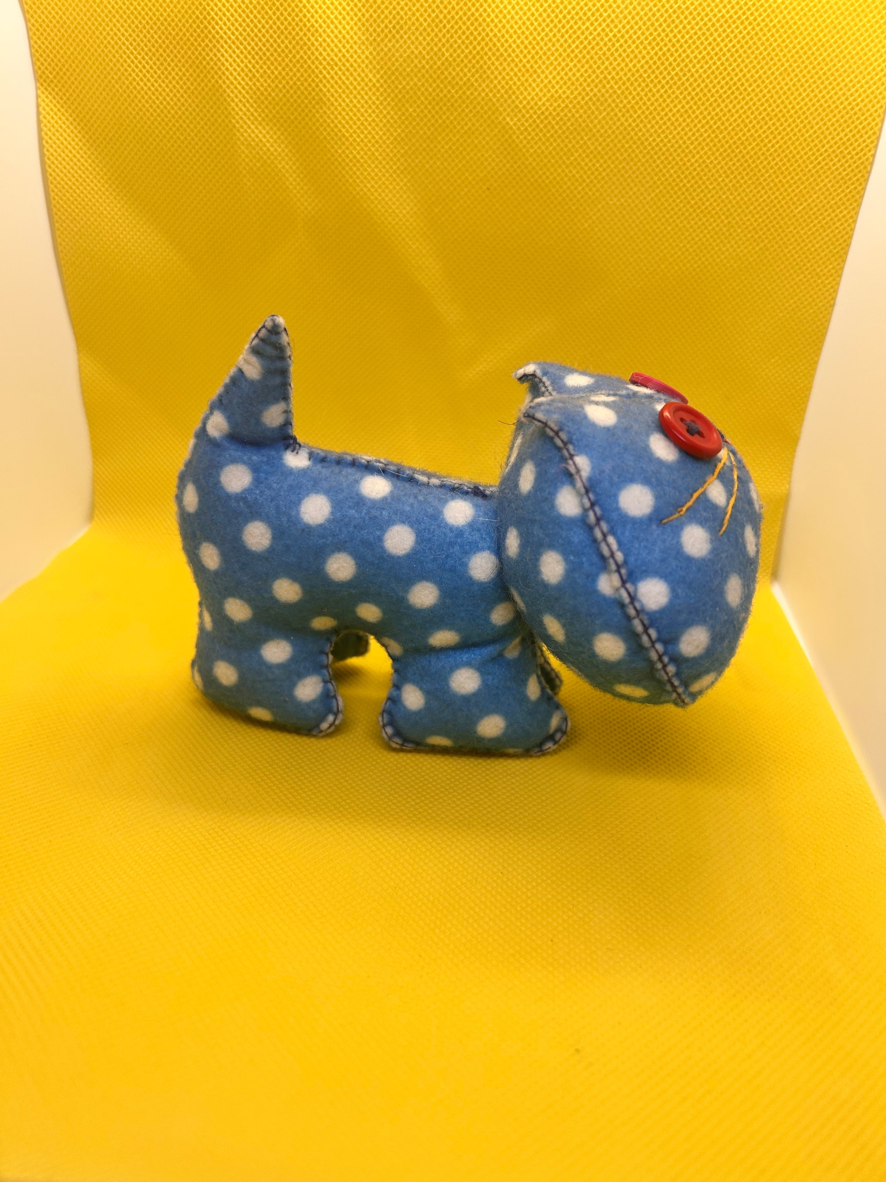 Limited Edition ~ felt collectible plush cats (2)